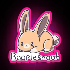 Booplesnoot RGB Neon Sign