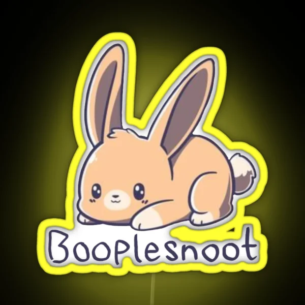 Booplesnoot RGB Neon Sign