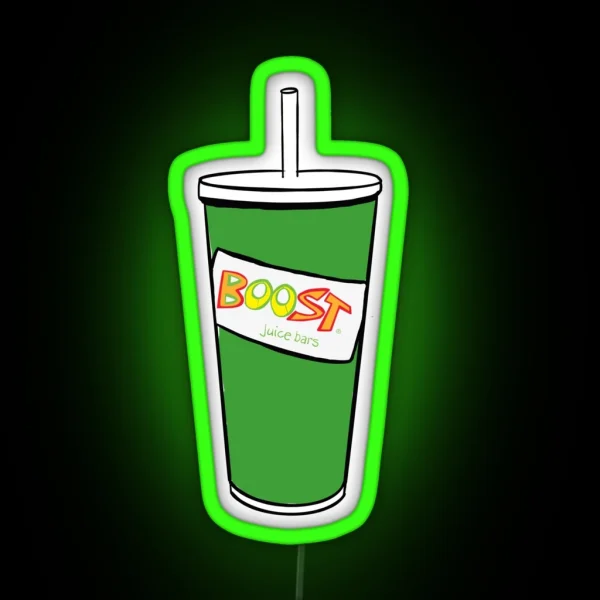 Boost Juice Led RGB Neon Sign
