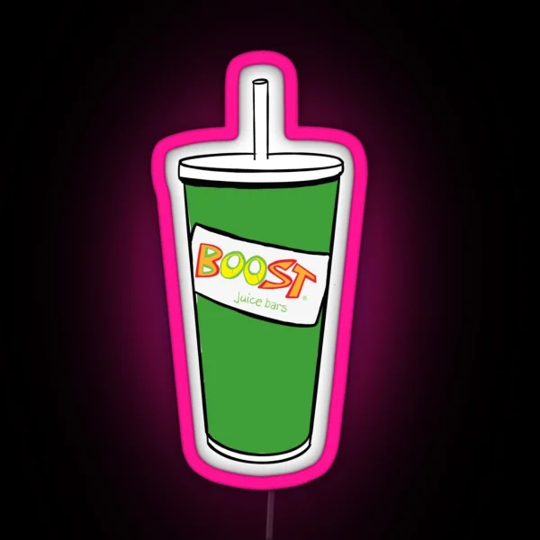 Boost Juice Led RGB Neon Sign