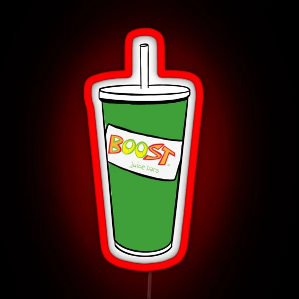 Boost Juice Led RGB Neon Sign