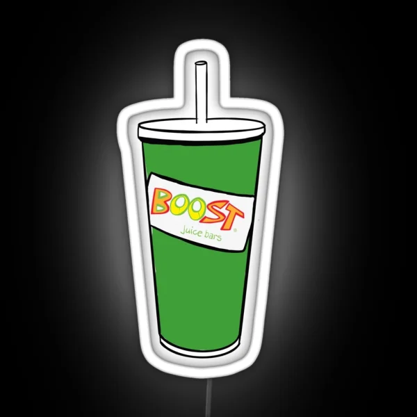 Boost Juice Led RGB Neon Sign