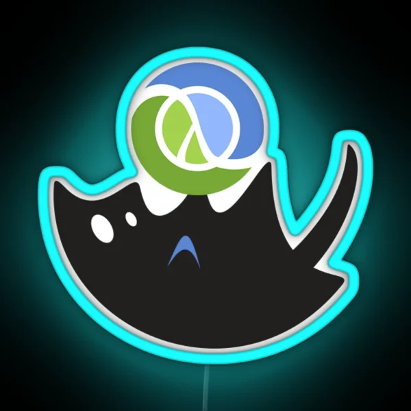 Boot Clojure Cat Led RGB Neon Sign