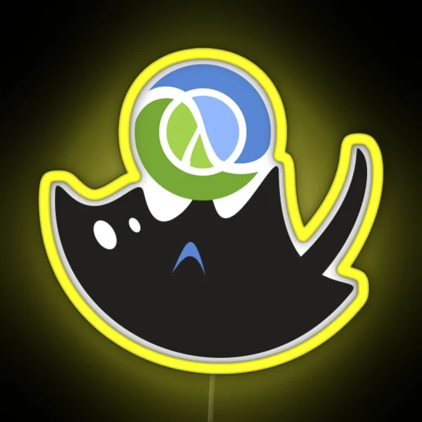 Boot Clojure Cat Led RGB Neon Sign