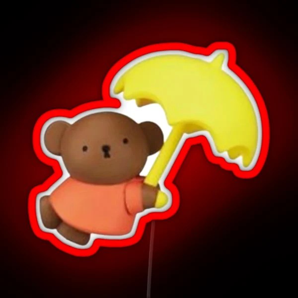 Boris With His Umbrella RGB Neon Sign