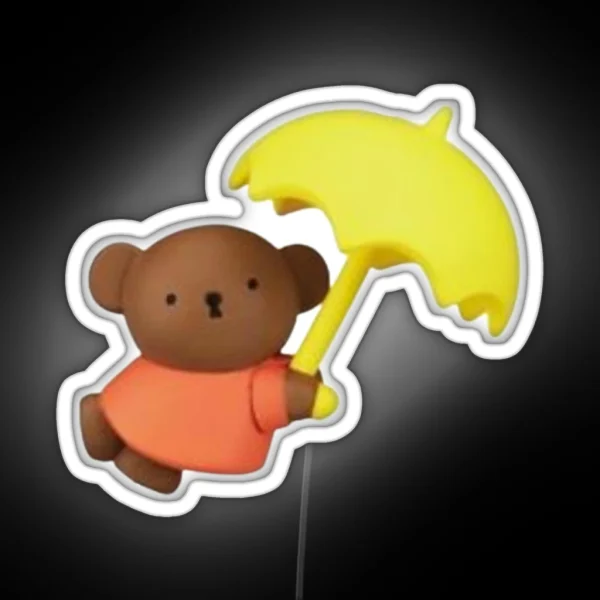 Boris With His Umbrella RGB Neon Sign