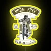 Born Free Custom Motorcycle RGB Neon Sign - Image 5