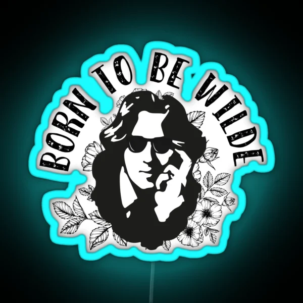 Born To Be Wilde RGB Neon Sign