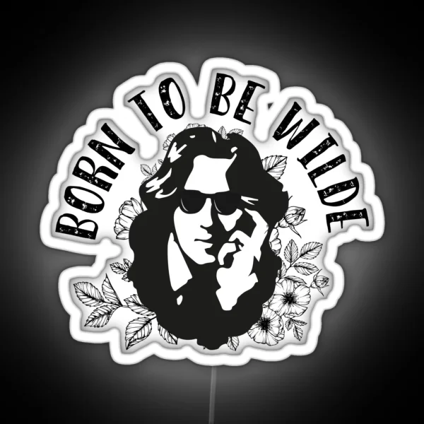 Born To Be Wilde RGB Neon Sign