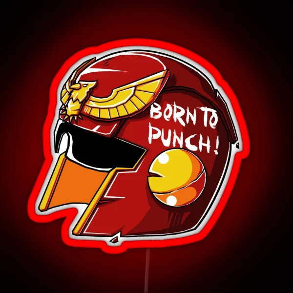 Born To Punch RGB Neon Sign