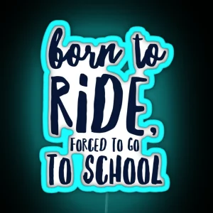 Born To Ride Led RGB Neon Sign