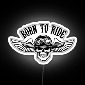 Born To Ride RGB Neon Sign