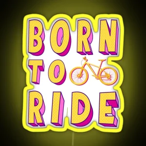 Born To Ride RGB Neon Sign