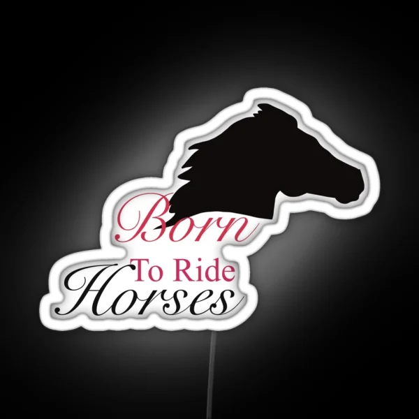 Born To Ride RGB Neon Sign