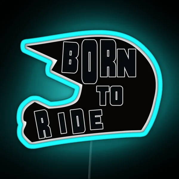 Born To Ride RGB Neon Sign