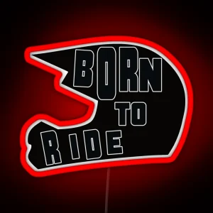 Born To Ride RGB Neon Sign