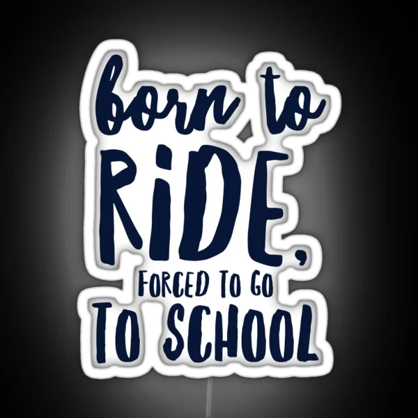 Born To Ride RGB Neon Sign