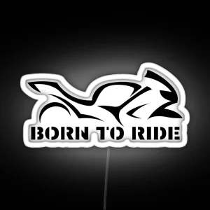 Born To Ride RGB Neon Sign