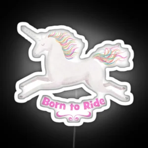 Born To Ride RGB Neon Sign