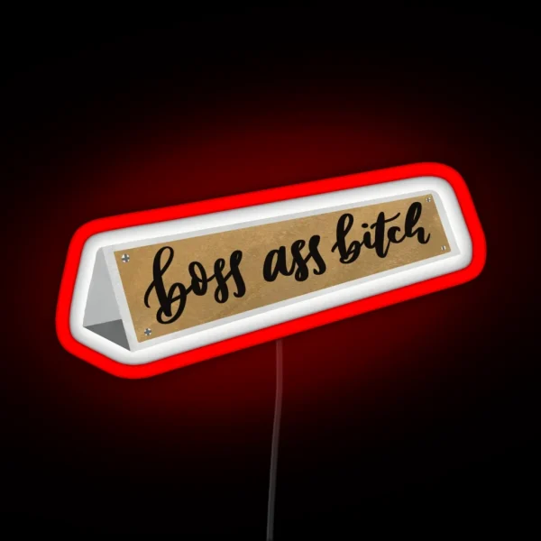Boss Ass Bitch RGB Neon Sign