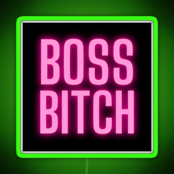 Boss Bitch RGB Neon Sign