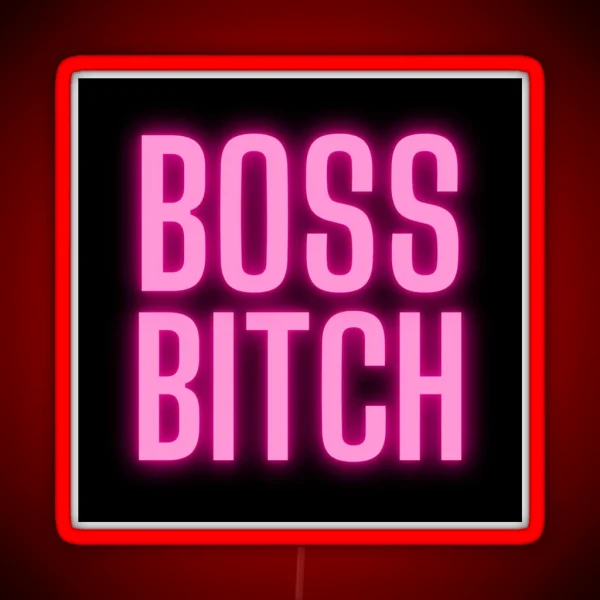 Boss Bitch RGB Neon Sign