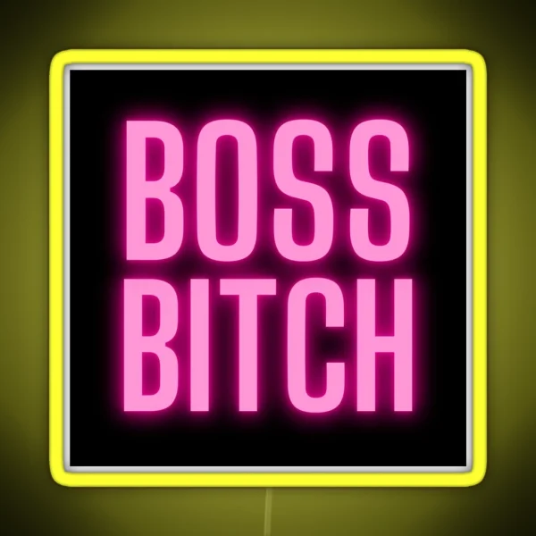 Boss Bitch RGB Neon Sign