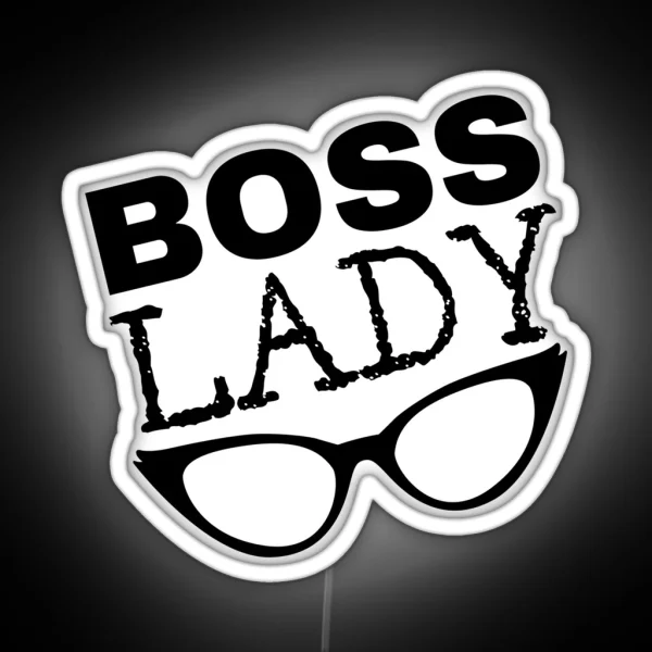 Boss Lady Gifts RGB Neon Sign