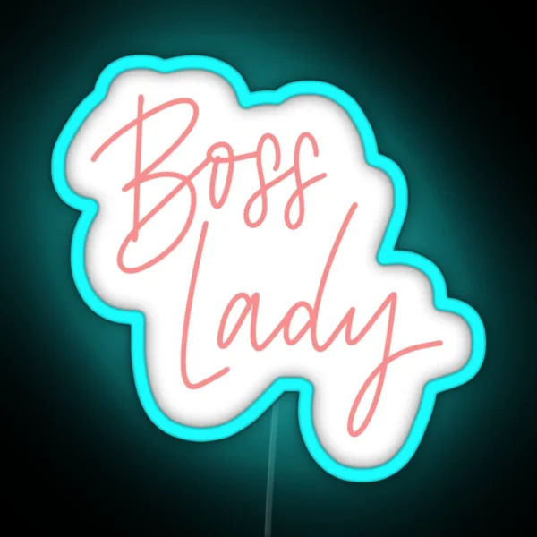 Boss Lady Led RGB Neon Sign