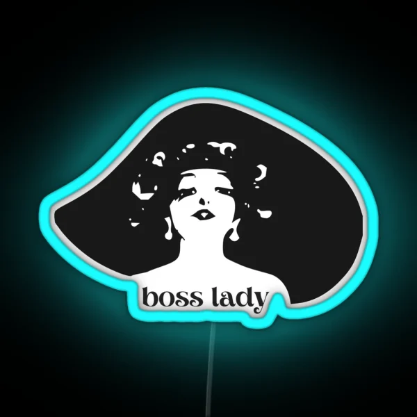 Boss Lady RGB Neon Sign