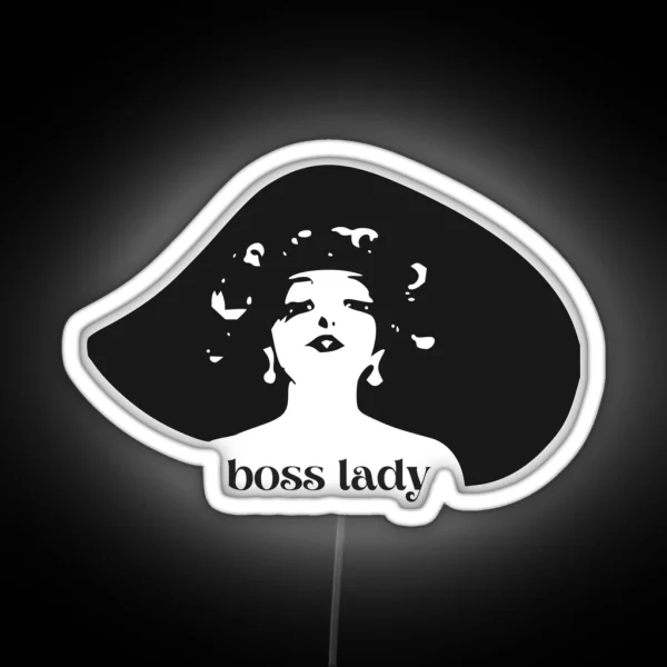 Boss Lady RGB Neon Sign