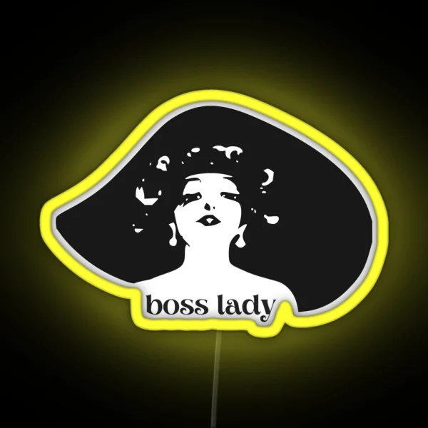 Boss Lady RGB Neon Sign