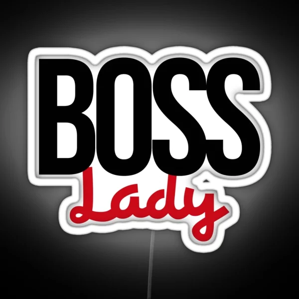 Boss Lady RGB Neon Sign