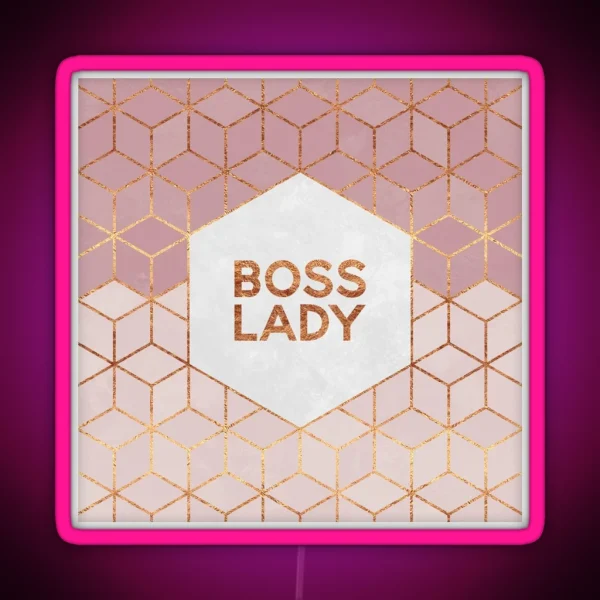 Boss Lady RGB Neon Sign