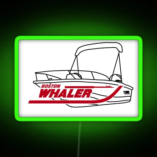 Boston Whaler Super Sport RGB Neon Sign