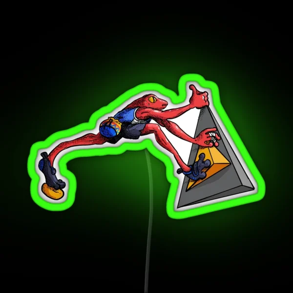 Boulder Frog RGB Neon Sign