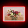 Bouquet In A Window Painting Style RGB Neon Sign - Image 2