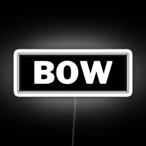 Bow Seat RGB Neon Sign