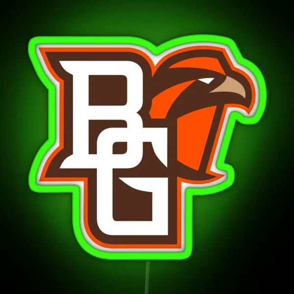 Bowling Green State University BGSU Bowling Green RGB Neon Sign