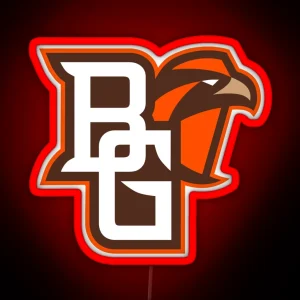 Bowling Green State University BGSU Bowling Green RGB Neon Sign