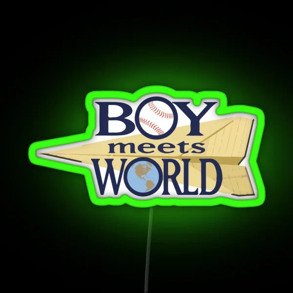 Boy Meets World RGB Neon Sign