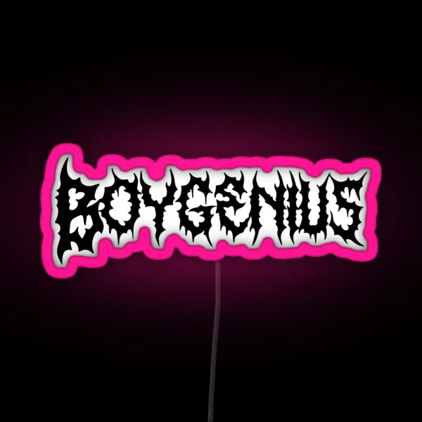 Boygenius RGB Neon Sign