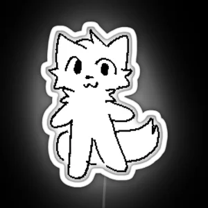 Boykisser Silly Cat RGB Neon Sign