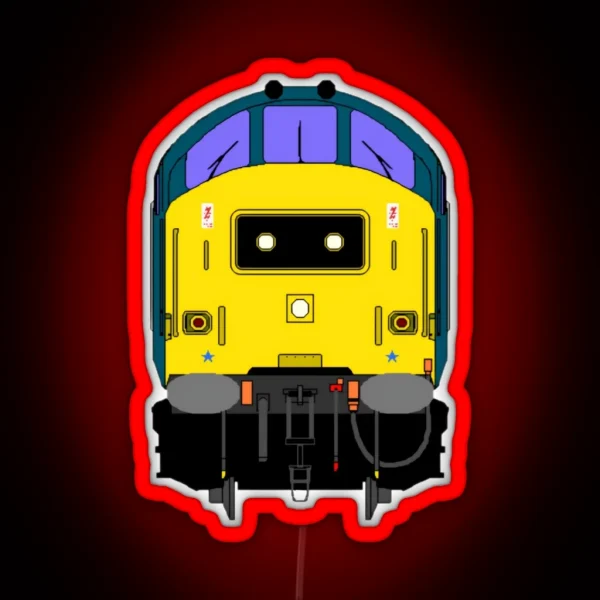 Br Class 37 Locomotive RGB Neon Sign