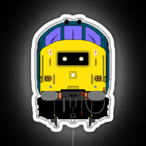 Br Class 37 Locomotive RGB Neon Sign