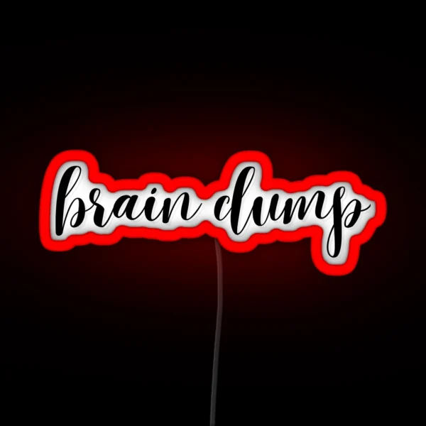 Brain Dump Led RGB Neon Sign