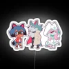 Brand New Animal Cast RGB Neon Sign