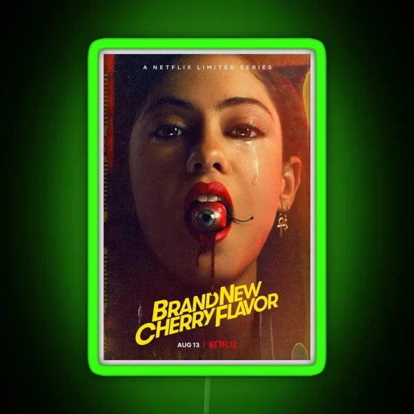 Brand New Cherry Flavor 1 RGB Neon Sign