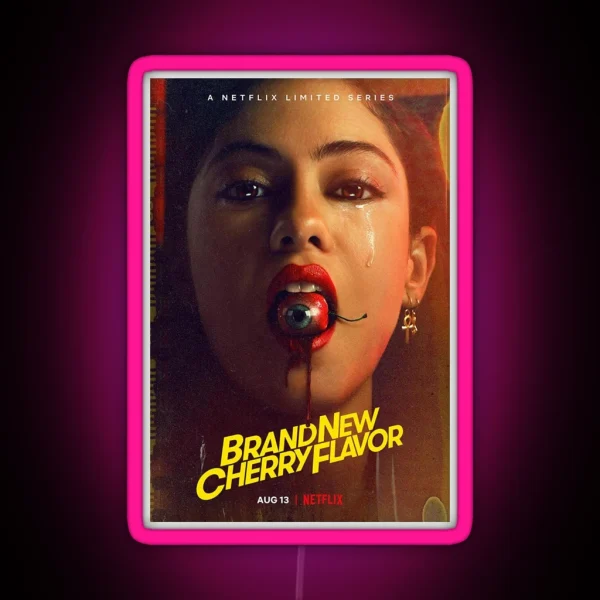 Brand New Cherry Flavor 1 RGB Neon Sign