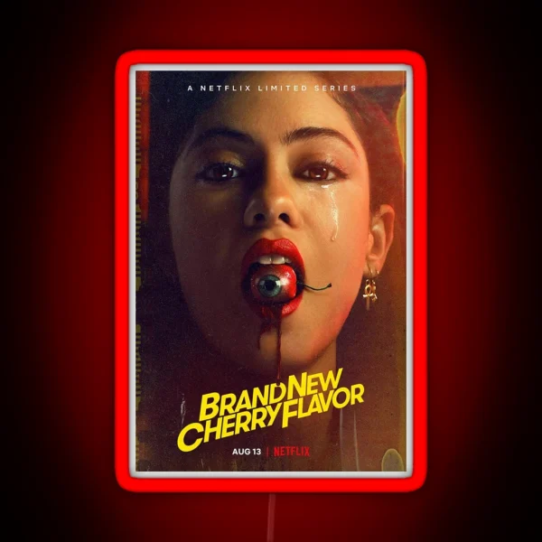 Brand New Cherry Flavor 1 RGB Neon Sign